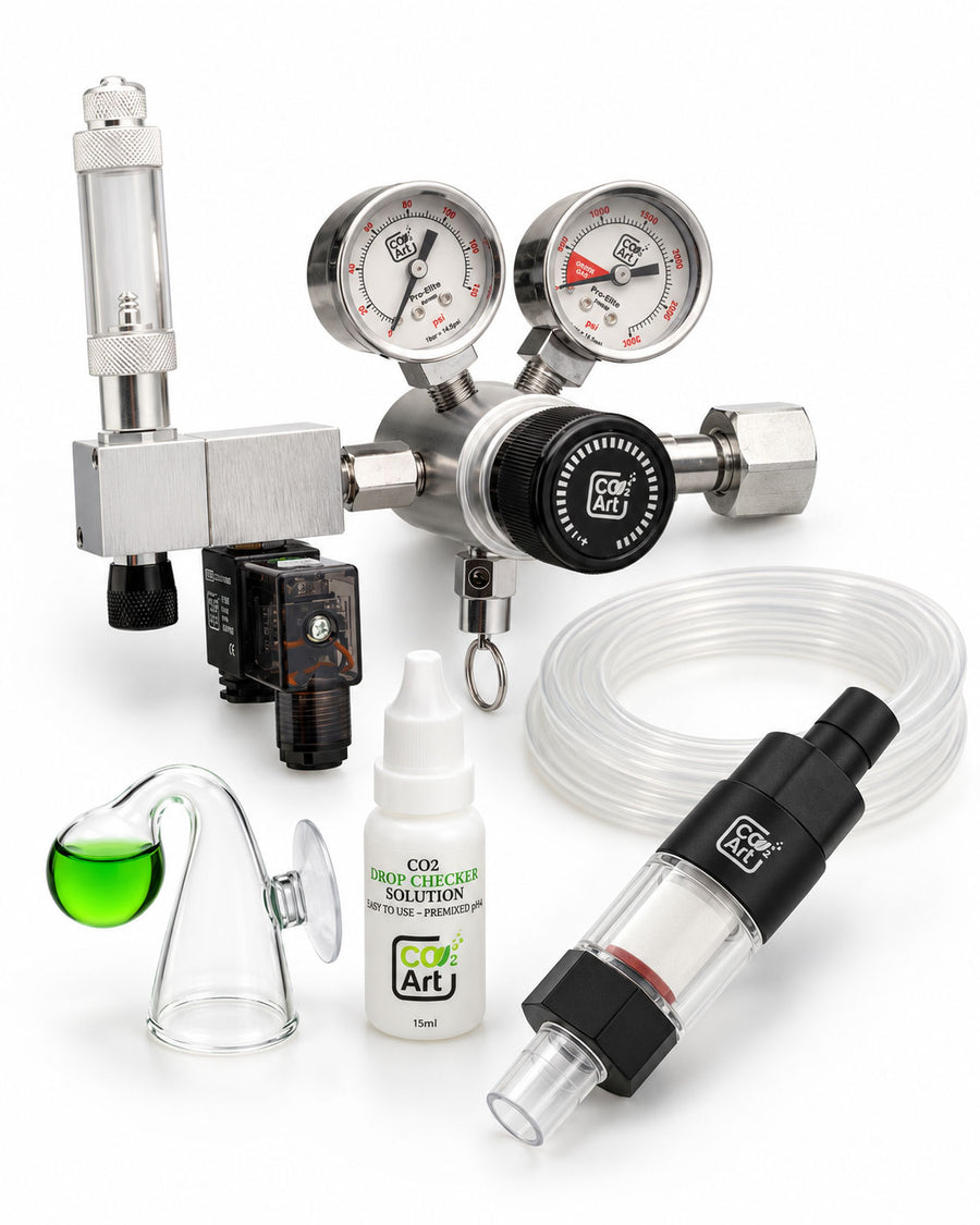 Neues Pro-Elite Series V2 Komplett-CO2-System fürs Aquarium mit neuem Inline-CO2-Diffusor